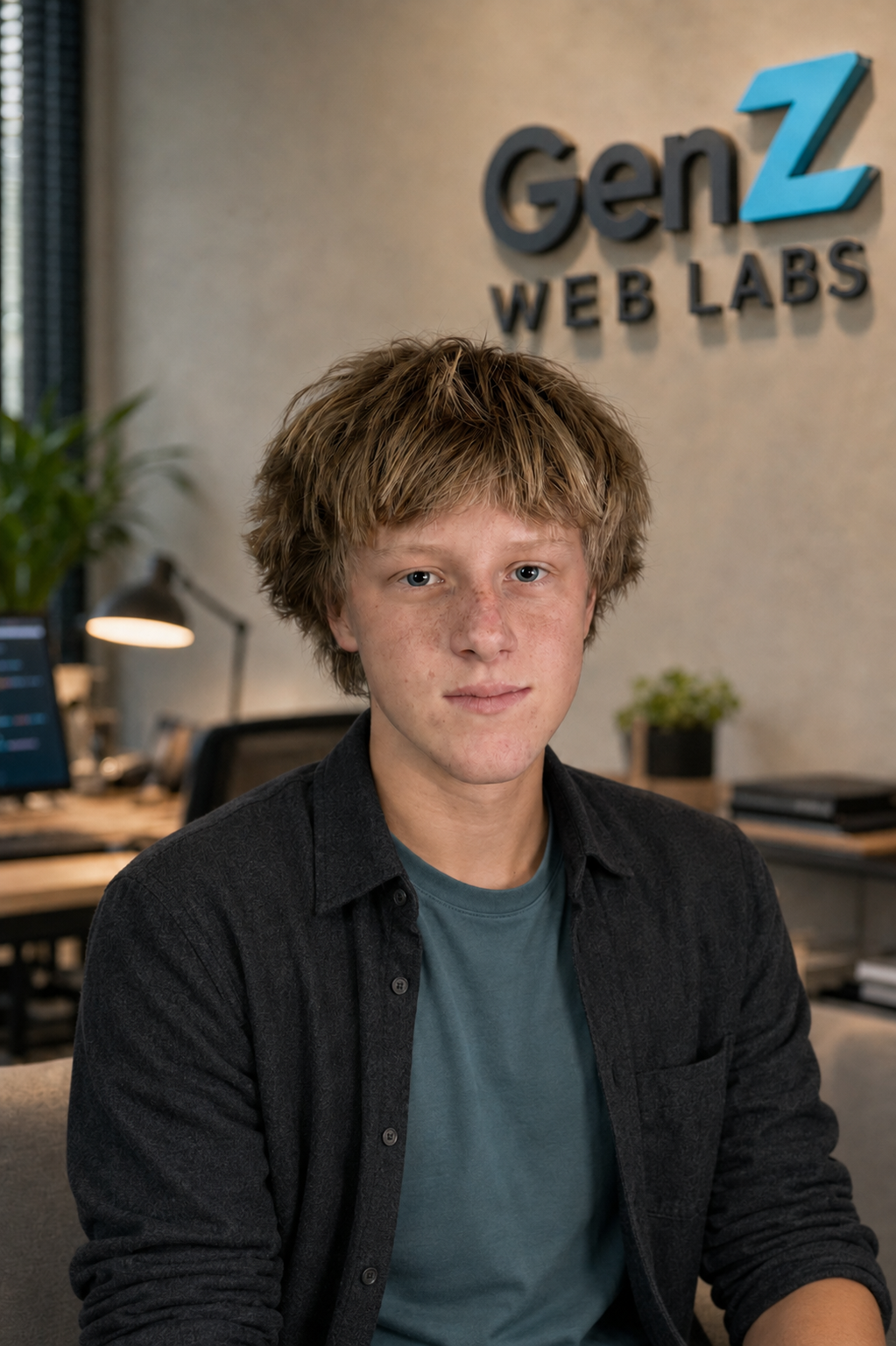 James Langel, founder of Gen Z Web Labs